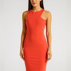 Kookai Vibrant Red Midi Dress